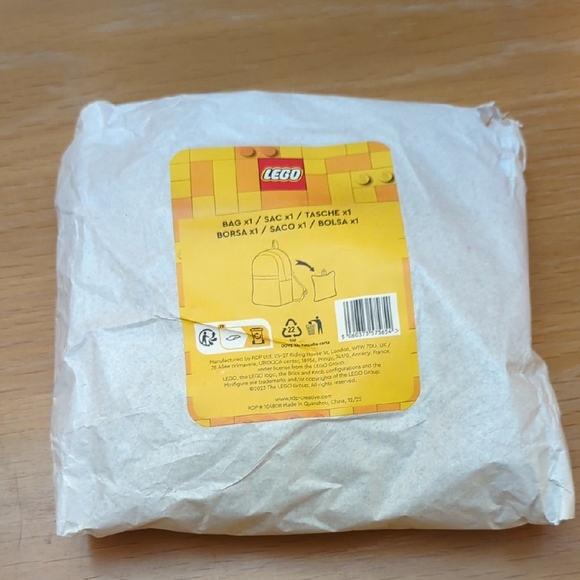 LEGO VIP Insiders Foldable Backpack Bag Brand New - Picture 7 of 12